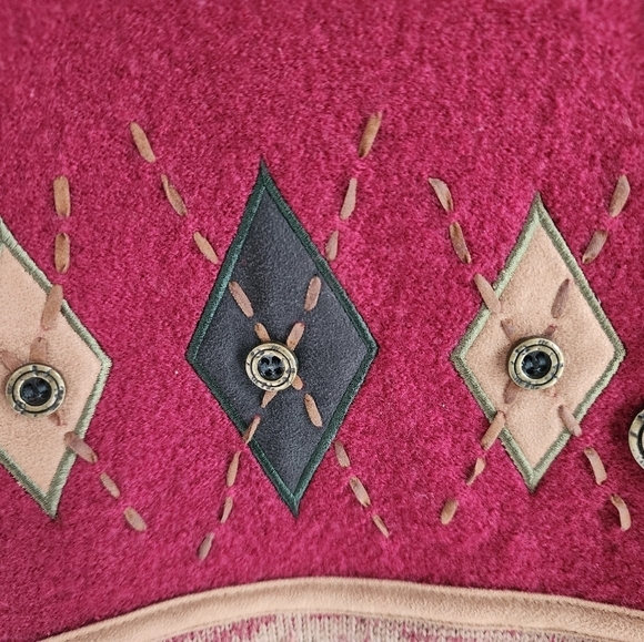 Koret Button Up Cardigan EclecticGrandma Style Size Medium 10-12 Vintage - Picture 4 of 8